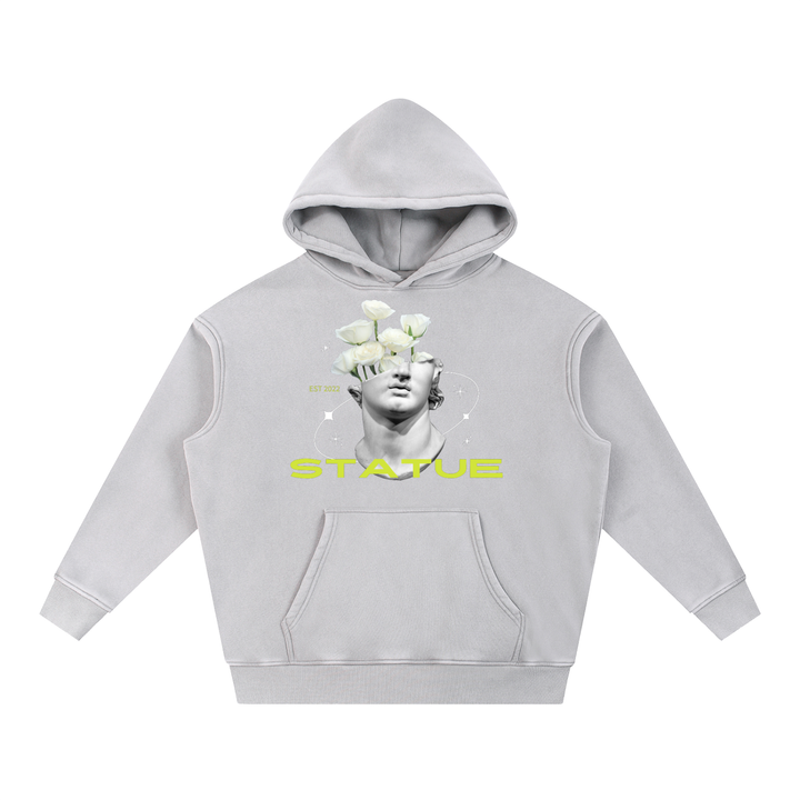 Snow Wash Fleece Oversize Hoodie