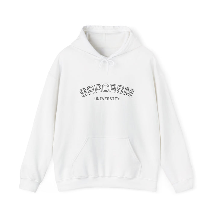 Sarcasm University Hoodie — Funny College Style Pullover