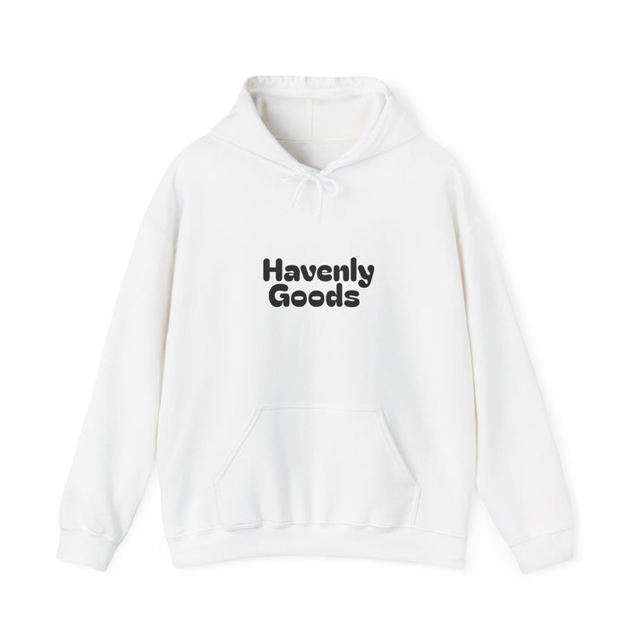Hoodie — 'Havenly Goods' Minimal Logo Pullover