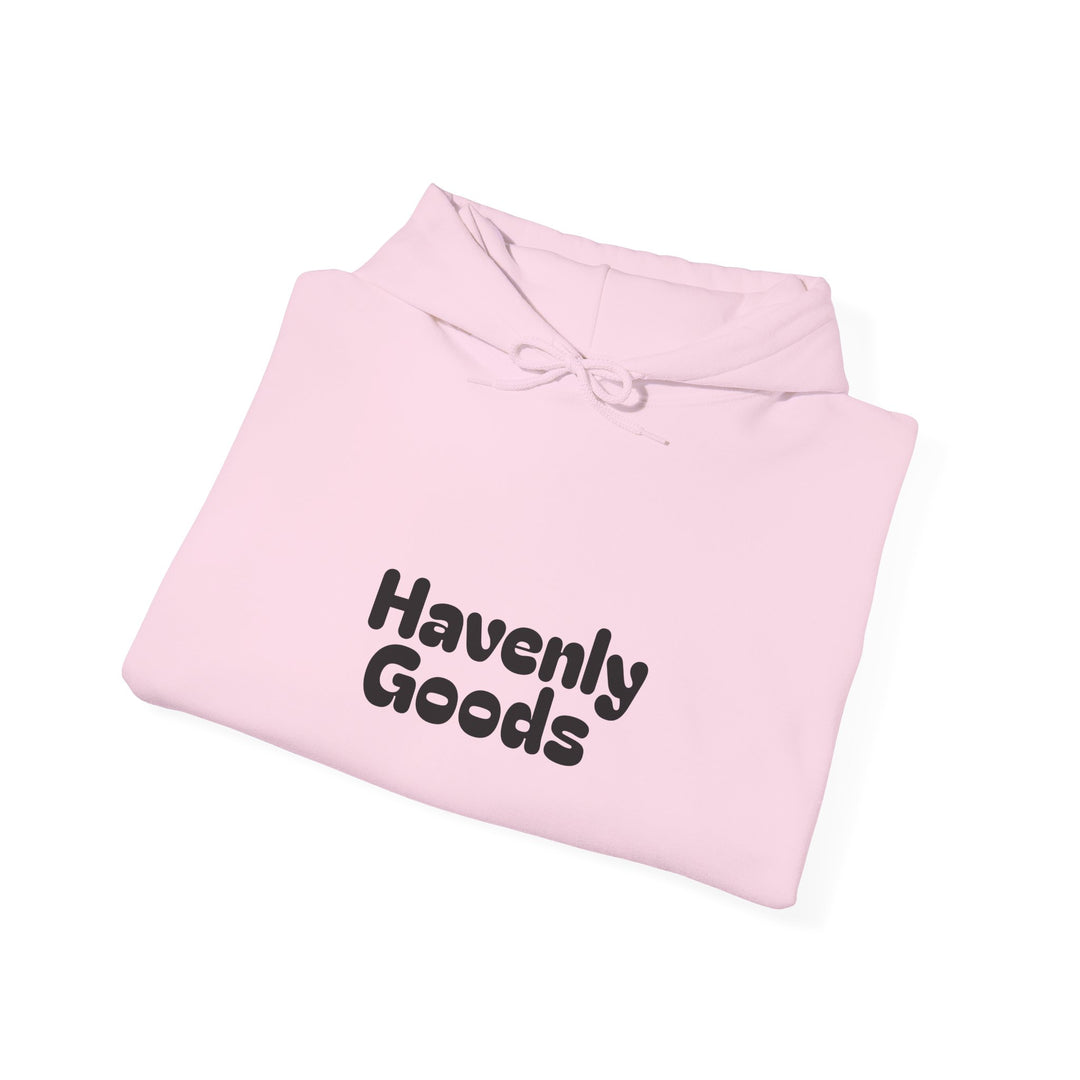 Hoodie — 'Havenly Goods' Minimal Logo Pullover