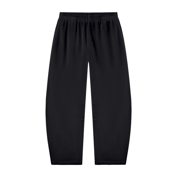 Unisex Vintage Washed Barrel Leg Sweatpants