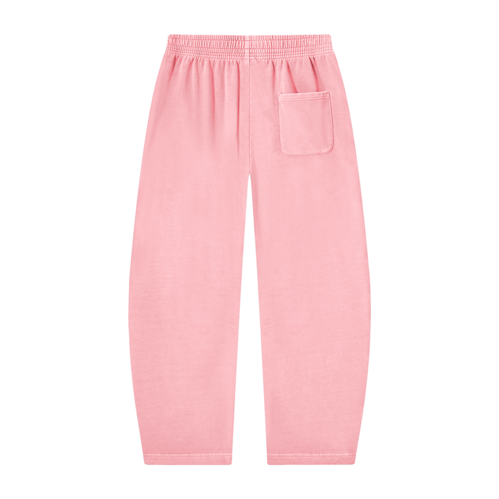 Unisex Vintage Washed Barrel Leg Sweatpants