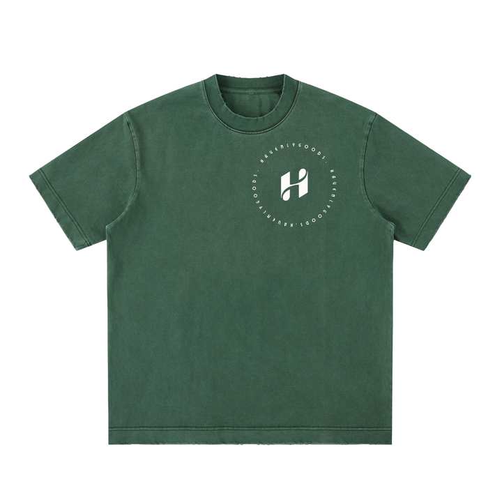 Heavyweight Vintage Washed Frayed T-Shirt