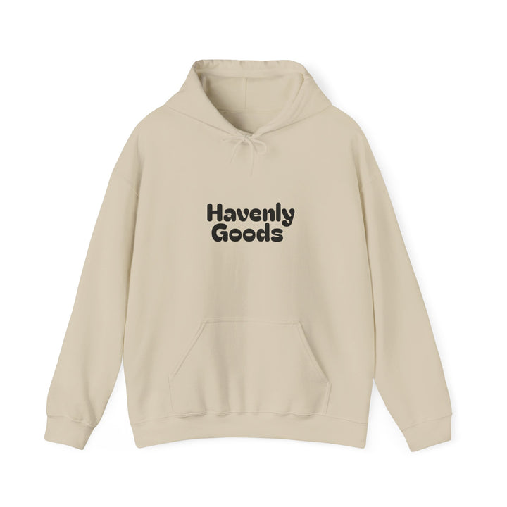Hoodie — 'Havenly Goods' Minimal Logo Pullover