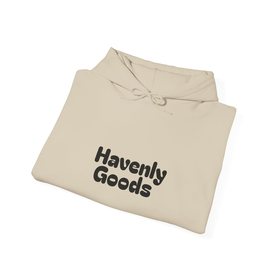Hoodie — 'Havenly Goods' Minimal Logo Pullover