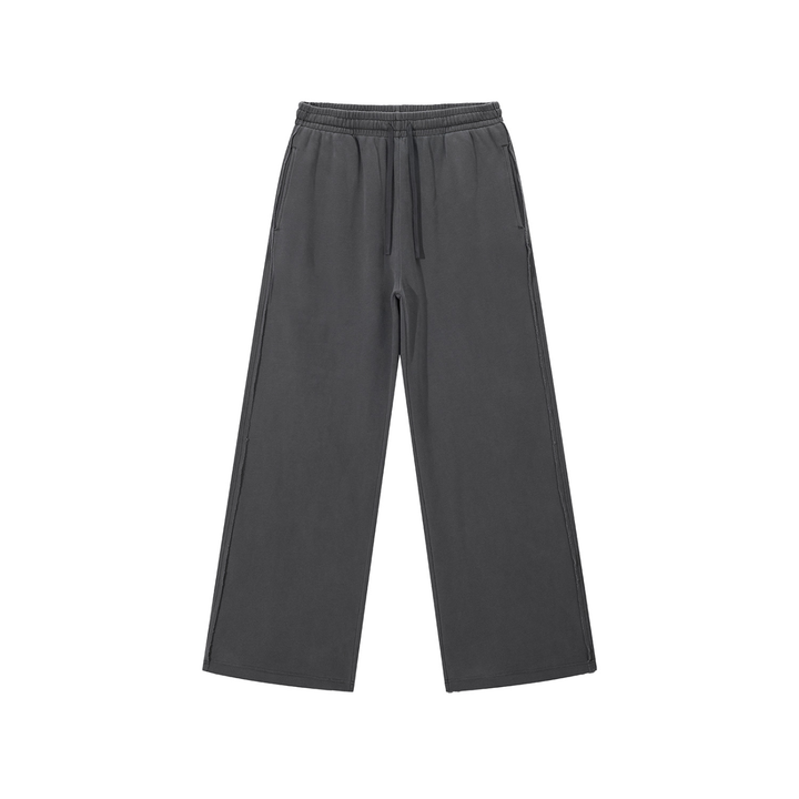 Snow Washed Raw Edge Sweatpants