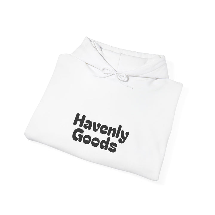 Hoodie — 'Havenly Goods' Minimal Logo Pullover