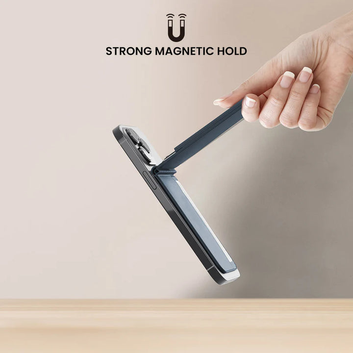Leather Magnetic Card Holder Wallet Mobile Phone Cases