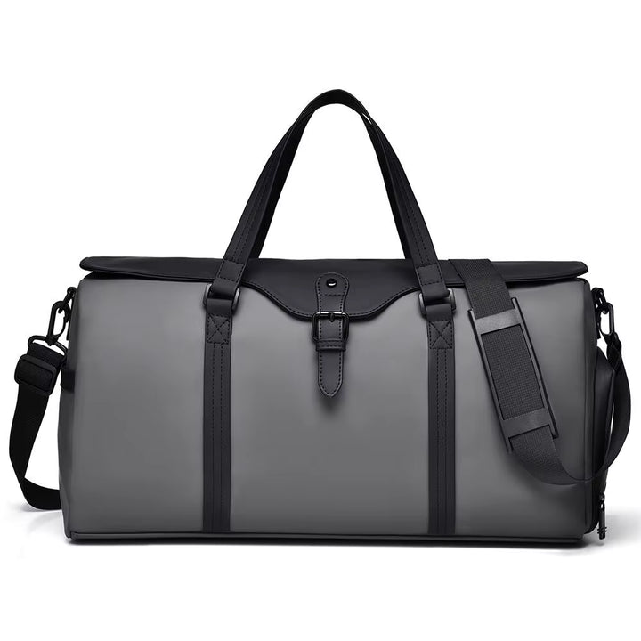 Men’s Premium Waterproof Duffel Bag – Large Capacity Travel & Gym Weekender with Shoe Compartment | Luxury Outdoor Fitness Bag