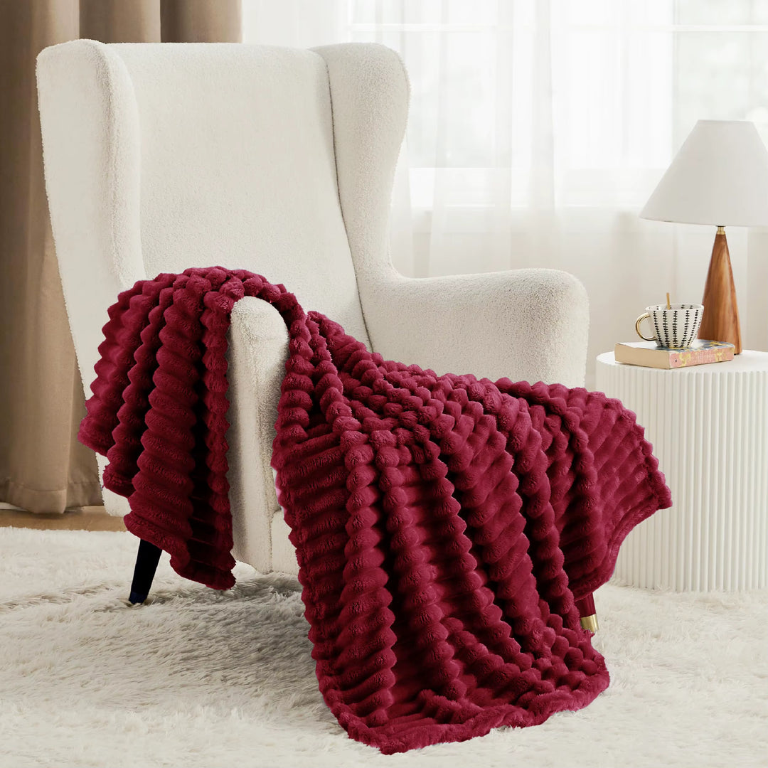 Bedsure White Throw Blanket for Couch Super Soft Cozy Blankets