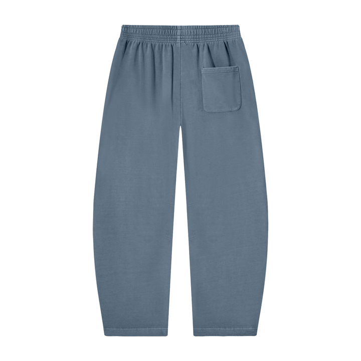Unisex Vintage Washed Barrel Leg Sweatpants