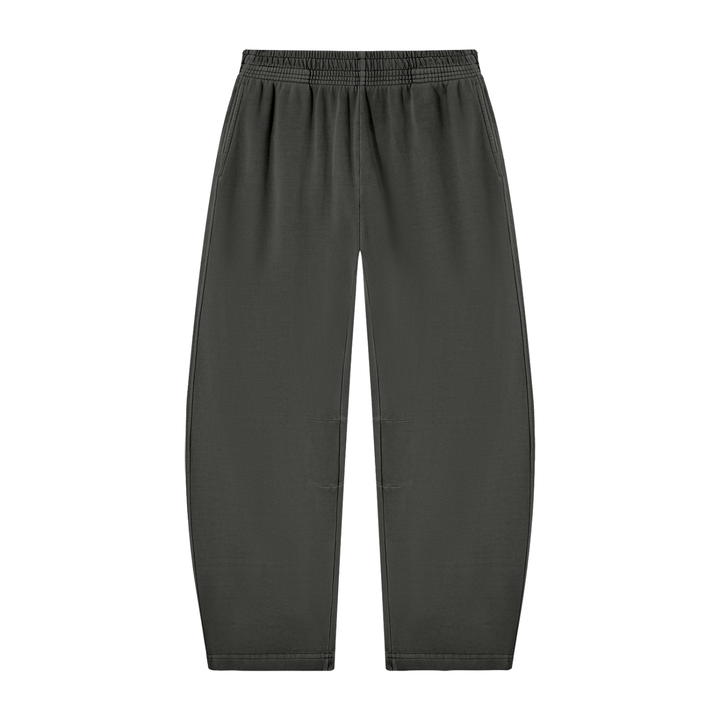 Unisex Vintage Washed Barrel Leg Sweatpants
